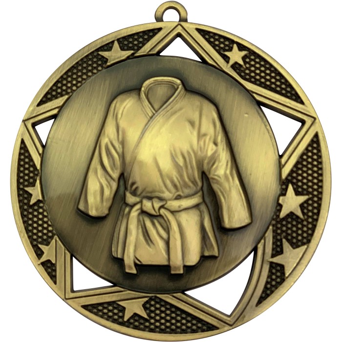 70MM X 2MM THICK MARTIAL ARTS MEDAL